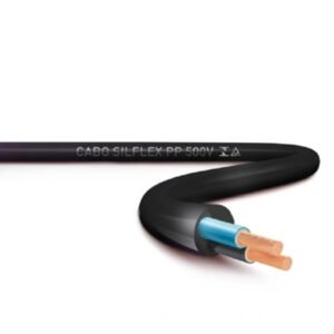 Cabo Fio Flexível Pp 2×1,5mm Preto 100metros Sil