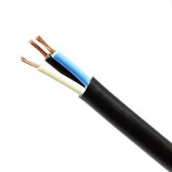 Cabo Fio Flexível Pp 3x6mm Preto 100metros Sil