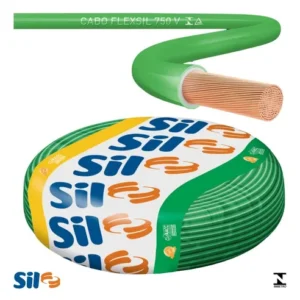 Cabo Flexível 750V 2,5mm 100 Metros Verde – SIL FIOS