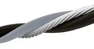 Cabo De Alumínio Triplex 16mm Neutro Nú Rolo 100 Metros