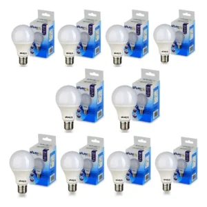 Lâmpadas Led Bulbo 9w E27 Branco 6500k Galaxy Luz Branco frio – Caixa com 50 Unidades