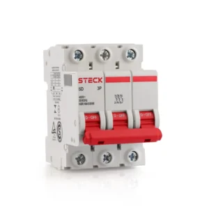 Disjuntor Tripolar 10A Curva C Steck