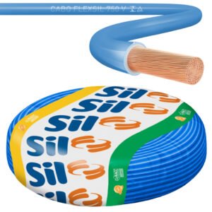 Cabo Flexível 750V 10mm 100 Metros Azul – SIL FIOS