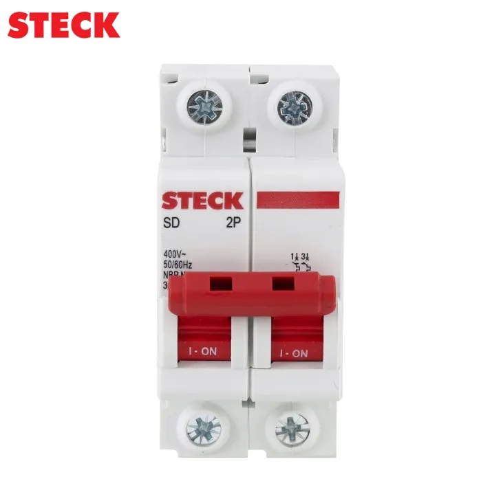 Disjuntor Bipolar 20A Curva C Steck